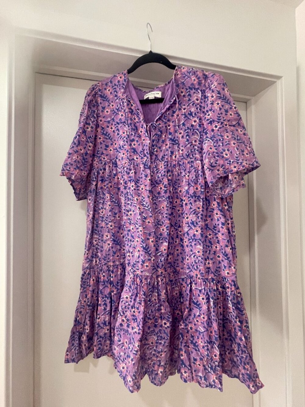 Emerson Fry Isla Dress - Violet Wildflower - Size M/L